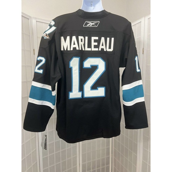 RARE San Jose Sharks Patrick Marleau Authentic RBK Jersey 50 - Picture 4 of 12